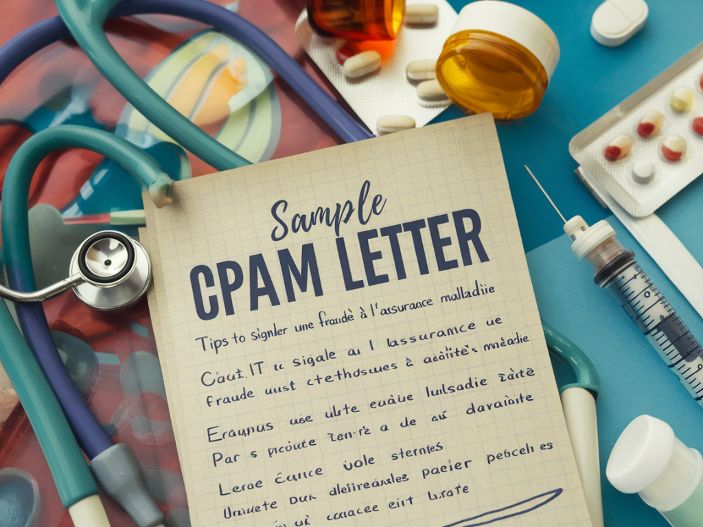 Sample CPAM letter and tips to signaler une fraude à lassurance maladie