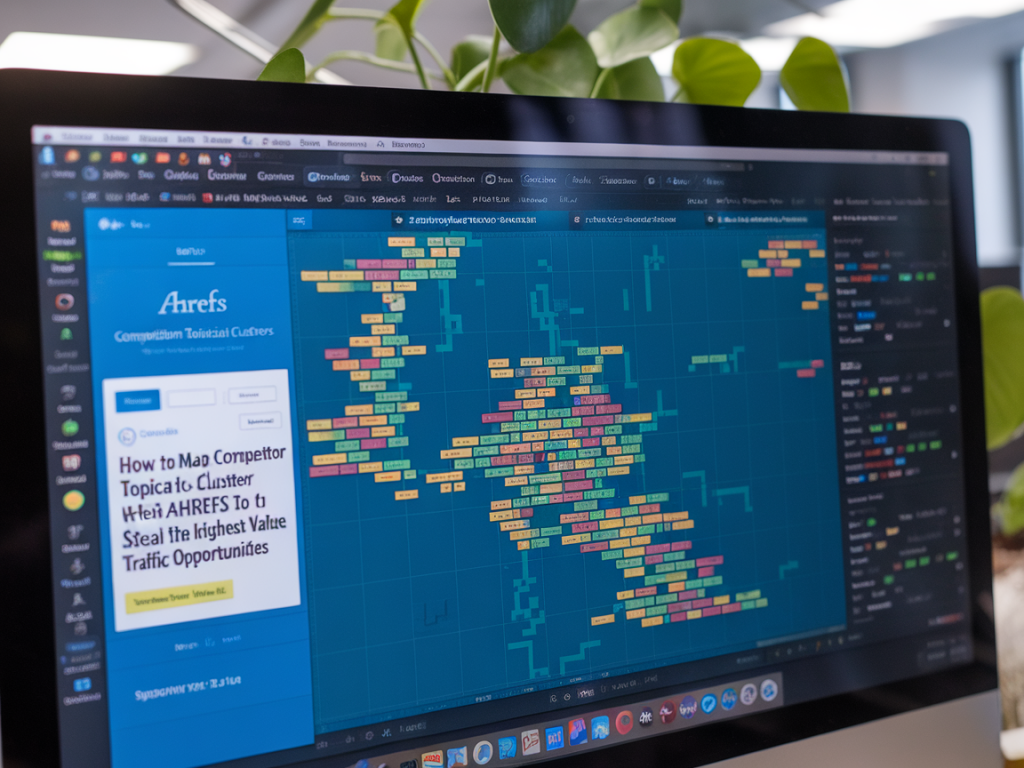 How to map competitor topical clusters with ahrefs to steal their highest-value traffic opportunities