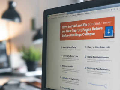 How to find and fix content decay on your top pages before rankings collapse
